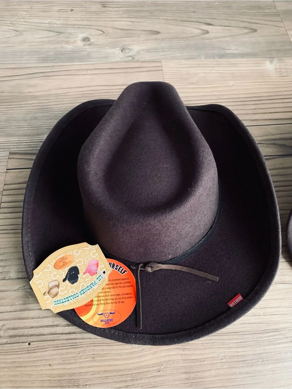 Bullhide Omaha Kids Wool Felt Cowboy Hat Chocolate Sz M, 0866CH